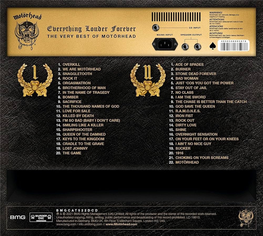 Motorhead, Motorhead, Motorhead - Everything Louder Forever